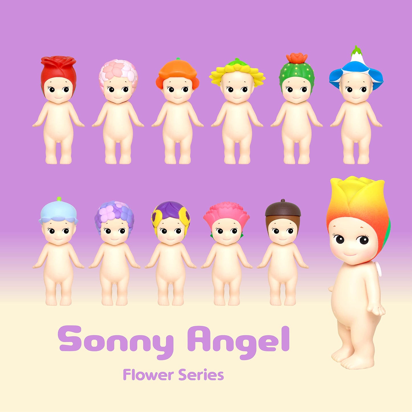 SONNY ANGEL - Flower Figures Series